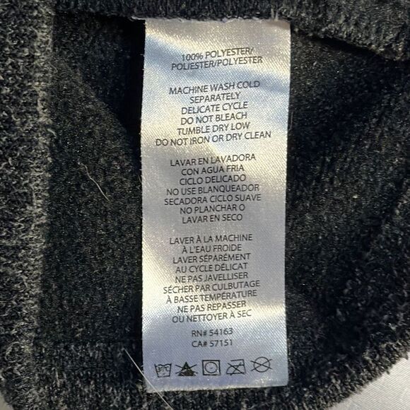 Calvin Klein Black Hoodie Sweatshirt Size L - Picture 9 of 9